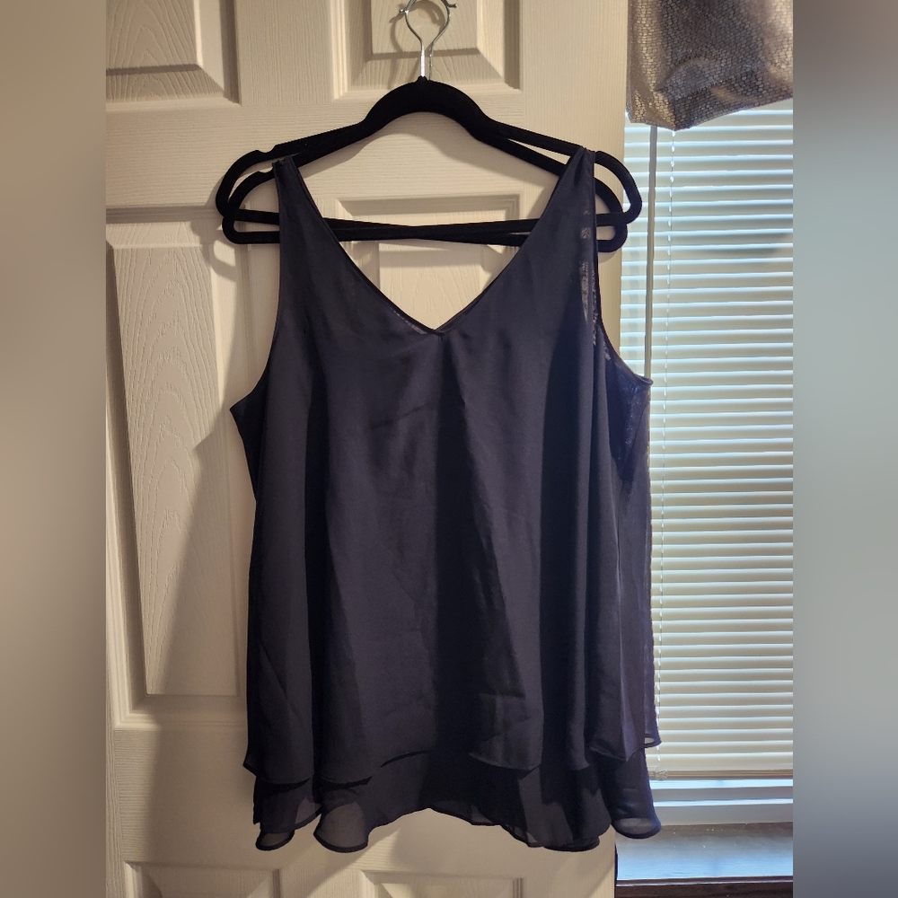 Chiffon tank